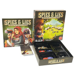 Outset Media A Stratego Story of Spies and Lies Family Board Game Complete