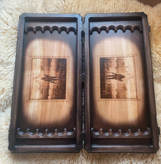 Artwork BACKGAMMON – ZCU Armed Forces of Ukraine – Large Wooden Nardy Wood Нарды