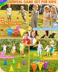 49PCS LED Carnival Games Combo Set for Kids – Perfect Outdoor Fun & Activities