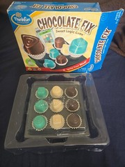 HARD TO FIND– Thinkfun Chocolate Fix Sweet Logic & STEM Game EUC AGES 8^UP