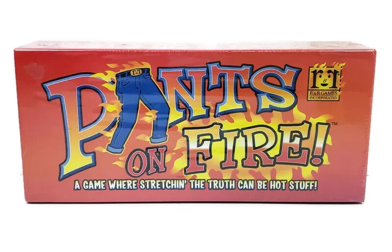 Pants On Fire Truth Telling Card Game Age 13+ 2-8 Players R&R Games NEW