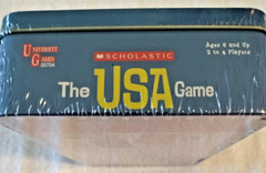 The USA Game Tin Edition TRIVIA GAME Scholastic University Games NEW SEALED