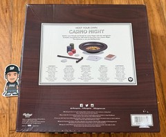 VTG RIDLEY’S GAME ROOM CASINO NIGHT ROULETTE POKER CHIPS SET GAME CARDS VEGAS
