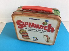 Gamewright Slamwich Complete Card Game Tin Lunchbox w Cards Instructions