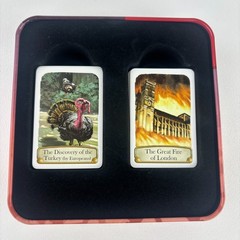 Asmodee Timeline Historical Events Card Game Complete Tin Frederic Henry 8+ 2-8