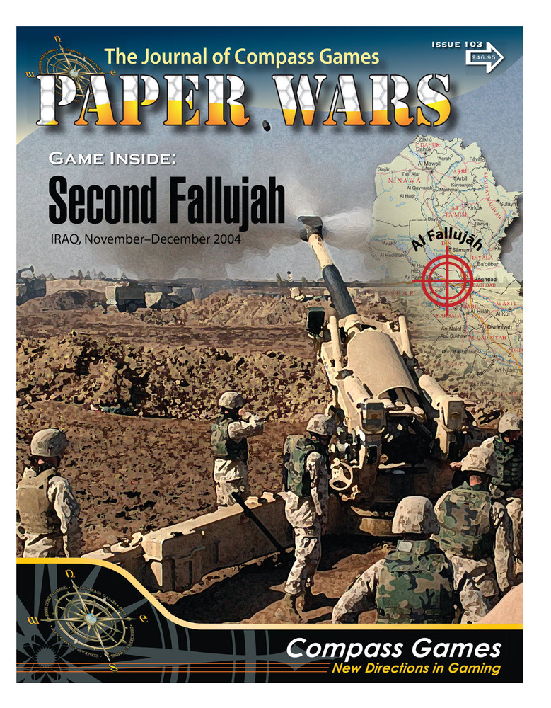 Compass Games Paper Wars Issue #103: Second Fallujah