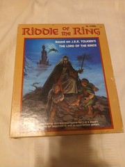 I.C.E. Riddle of the Ring 1985 Lord of the Rings J.R.R. Tolkien Board Game Rare
