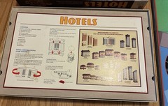 Hotels Board Game By Milton Bradley 1987 Good Pre-owned. 100% Complete
