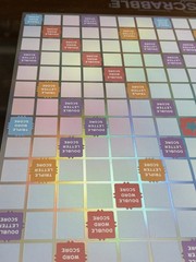 Scrabble AURA Edition Glass Turntable W.S. Game Company Boardgame Box Complete