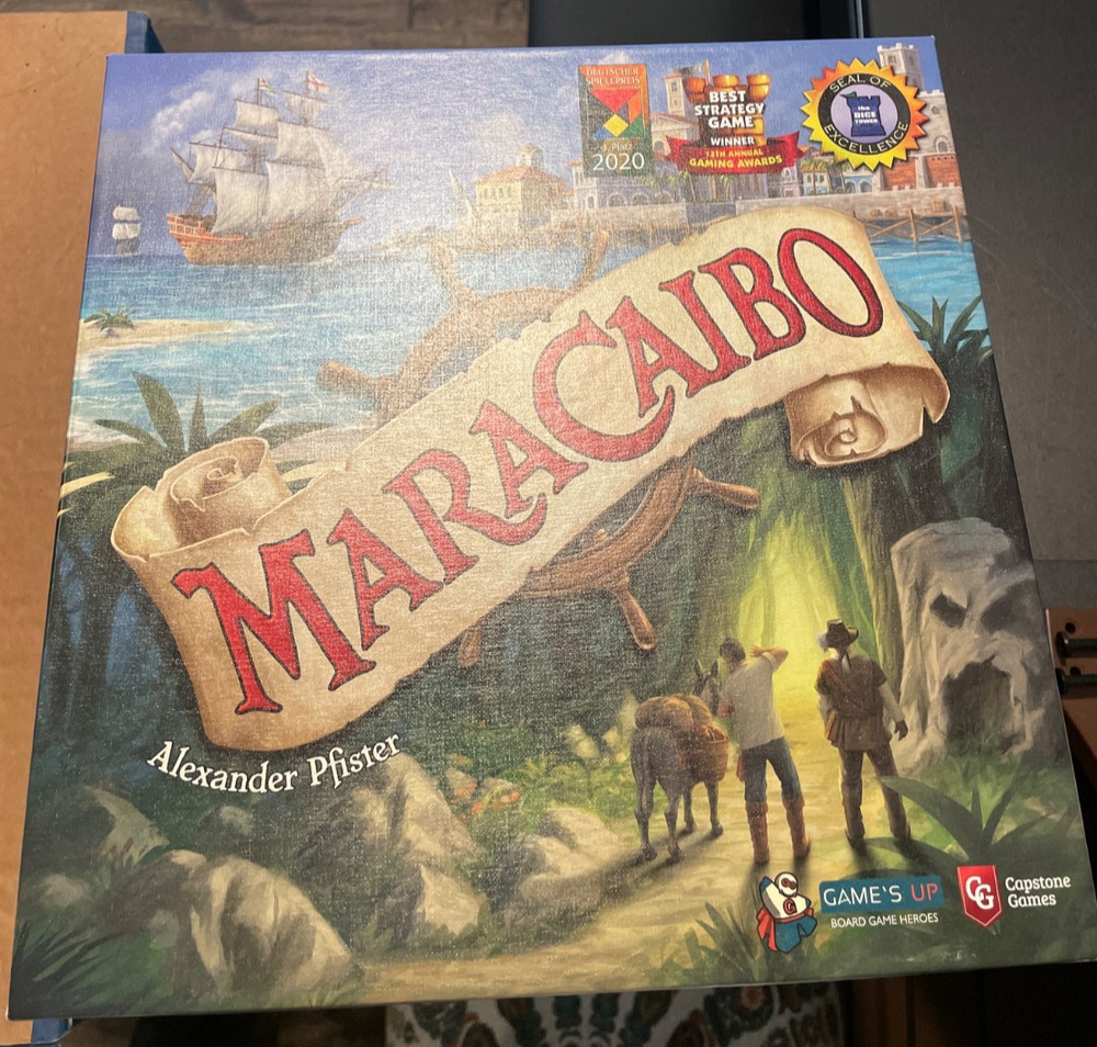Maracaibo Board Game Alexander Pfister, excellent condition