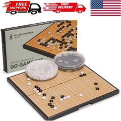 Compact Magnetic Go Game Set – Portable 11-Inch Board for Strategic Play