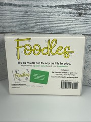 2018 Imagineering Co FOODLES Fun~Filled Food~Inspired DRAWING Game