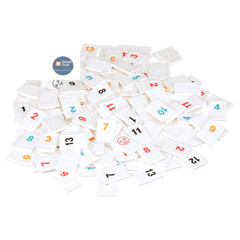 Rummikub Six Player Edition – The ca. 6.35 cm x 26.67 x cm, Blue