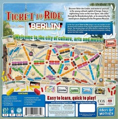 Asmodee Ticket to Ride Berlin Board Game – Train Route-Building Strategy Game