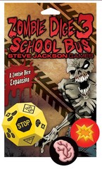 Zombie Dice Expansion Set 2 & 3, w/2 Bag o’ Brains 50 Markers Game Steve Jackson