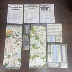 SPI War Game 1979 VICTORY IN THE WEST OPERATION GRENADE vol 1& 2 no box