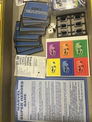 Pressman Boardgame Marvel Super Heroes Game Unplayed Sealed Components Complete