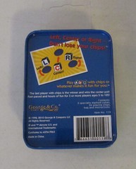 LCR Left Right Center in Game Tin (Ages 5 & Up, 3+ Players)