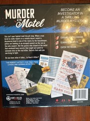 Hunt A Killer Murder at The Motel Mystery Game