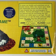 Sealed Family Pastimes Max A Co-Operative Board Game Ages 4-7 Players 2-8 New