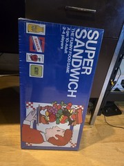 Vintage Super Sandwich Funny Food Nutrition Educational Board Game – SEALED NEW!
