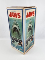 Vintage 1975 Ideal Jaws Shark game EMPTY box only -open from bottom-