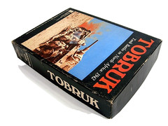 Tobruk AH Avalon Hill Bookcase Game 1975 Punched