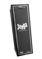 Jenga Onyx Edition Parker Brothers Board Game Barnes Noble Exclusive SEALED NEW