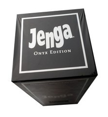 Jenga Onyx Edition Parker Brothers Board Game Barnes Noble Exclusive SEALED NEW