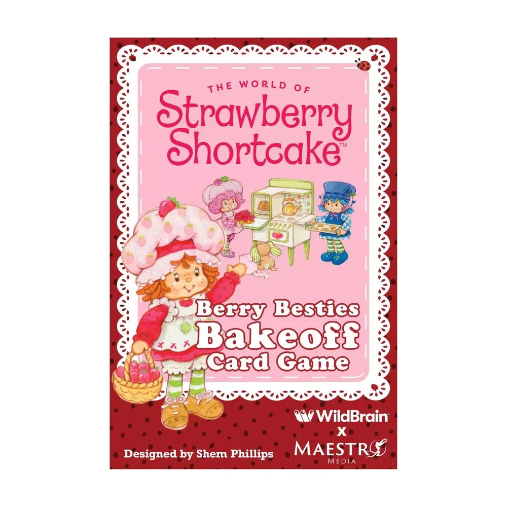 Strawberry Shortcake: Berry Besties Bake-off – Card Game By Maestro Media New
