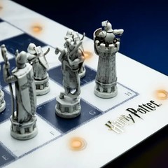 Harry Potter GoChess Mini Smart Electronic Chess Board LED App Online Play NEW