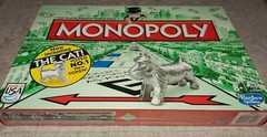 Monopoly Classic Board Game w/ Cat Token New Factory Sealed Family Night Hasbro
