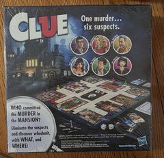 Clue Board Game The Classic Mystery Game Hasbro New Sealed