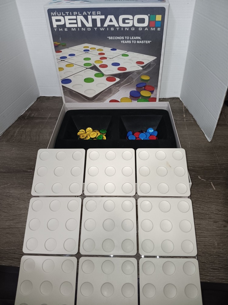 Multiplayer Pentago The Mind Twisting Strategy Board Game Fast Pace Fun Read