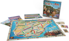 Ticket to Ride Iberia + South Korea Board Game Expansion – Train Route Strategy