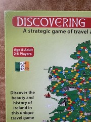 NEW Discovering Ireland Strategic Board Game Of Travel~Sealed~8 To Adult~Gosling