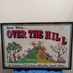 Are You Over The Hill Game Of Lies.Bluffs And Wit. New in box.for 2&8 Players