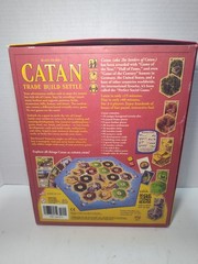 Catan Base Game 5th Edition Complete + Game Cards Accessory Set -Excellent Cond.
