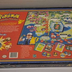 Vintage Hasbro Pokemon Master Trainer Game Board 1999 Edition 98% Complete