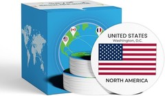 Know The World Card Game – Engaging Trivia Challenge for All Ages | Portable Fun