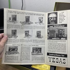 Vintage 1969 Vegas Board Game NBC Hasbro Casino Bookshelf Game 4005