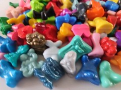 Lot of 100 Random Gogos Crazy Bones ALL gogo’s Lots Of Variety. Lot 4.9.1