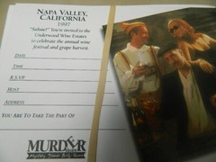Murder a la Carte – A Taste for Wine & Murder Complete Adult Dinner Party Game