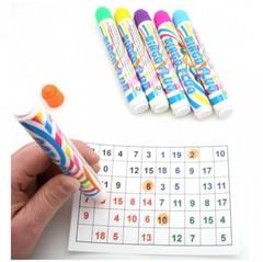 Lot of 3 Fluorescent Markers 20ml for Bingo Dabber Lottery 000210