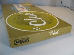 Vintage 1963 Parker Brothers CLUE Detective Board Game Very Nice Condiiton