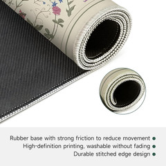 Mahjong Table Mat Premium Durable Game Mat with Unique Design Ethereal Blossom