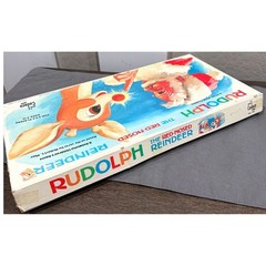 Vintage 1977 Rudolph the Red-Nosed Reindeer Cadaco Board Game Complete