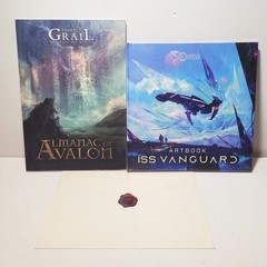 Tainted Grail lot: stretch goals Age of Legends, Last Knight, Red Death, Echoes+