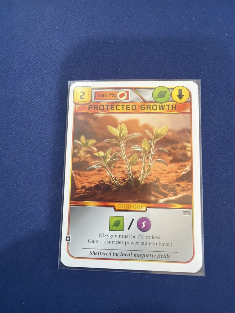 Terraforming Mars: Spring 2025 Promo Card Protected Growth: NEW AND MINT!