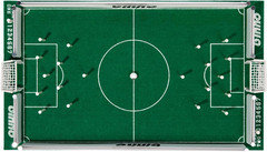 Binho Board OG Board Game – 2-Player Fast-Paced Finger Flicker Pinball Family Bo